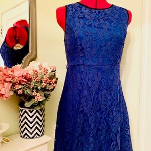 Blue Lace Dress